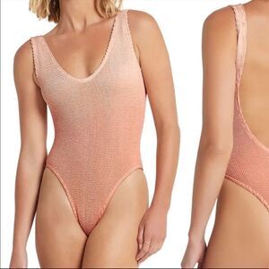 Bound by Bond-Eye rose gold Mara swimsuit